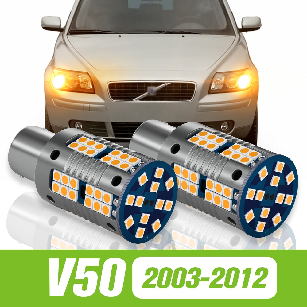 2pcs  V50 2003-2012 LED  ȣ  2004 2005 2006 2007 2008 2009 2010 2011 ׼